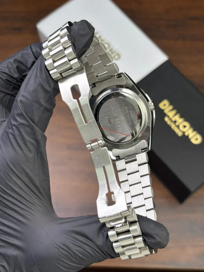 Rlx Watch – silver with black Dial