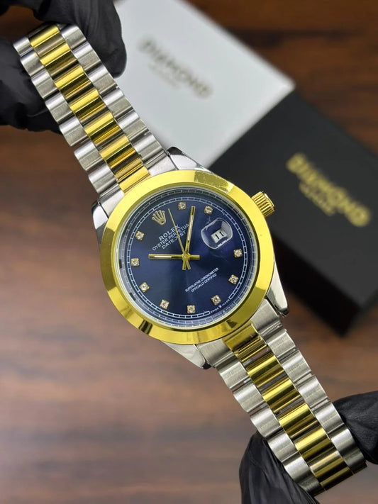 Rlx Watch – Two-Tone blue Dial